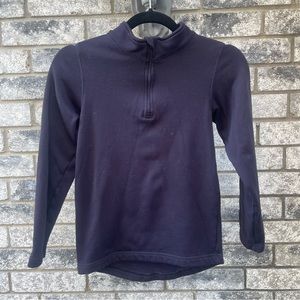 Lands End Unisex Kids M Black Pullover